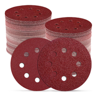 Schleifpapier 125Mm 110 StüCk Klett Schleifscheiben P40-240 8 Loch Rund