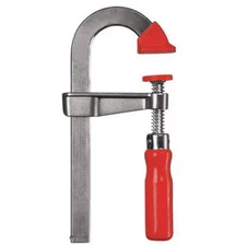 Bessey 8 in Bar Clamp, Wood Handle and 2 in Throat Depth LMU2.008 Bessey