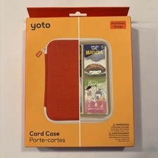 YOTO Card Case for Yoto Audio Cards Fruit Punch Orange Holds 64 Cards