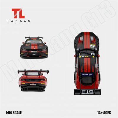 **Pre-Order**TOP LUX 1:64 Mustang GT3 2025 DTM #64 limited1000 Diecast Model Car