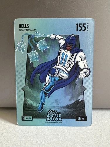 Bo Jackson Battle Arena “Bells” Blue Battlefoil SP “George Bell” BBF-35