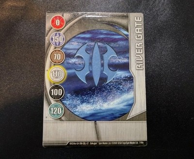 Bakugan New Vestroia | River Gate 7/48e Silver Gate Card Spin Master