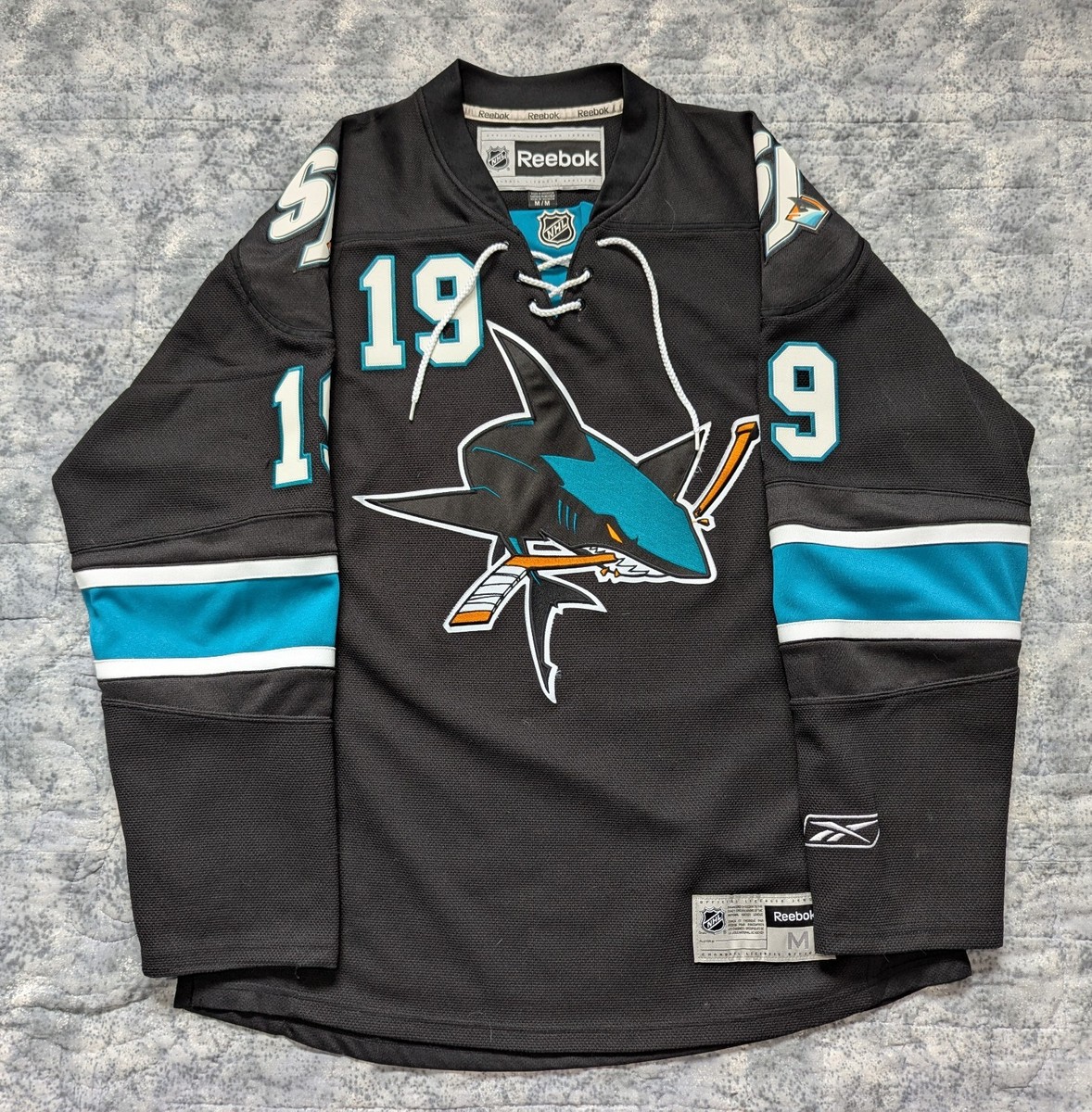 Throwback Jersey San Jose Sharks Thornton Jersey Nhl Joe Thornton