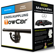 Abnehmbare Anhängerkupplung für MERCEDES C Kl. T-Mod. 03.21- Typ S206 TowCar NEU
