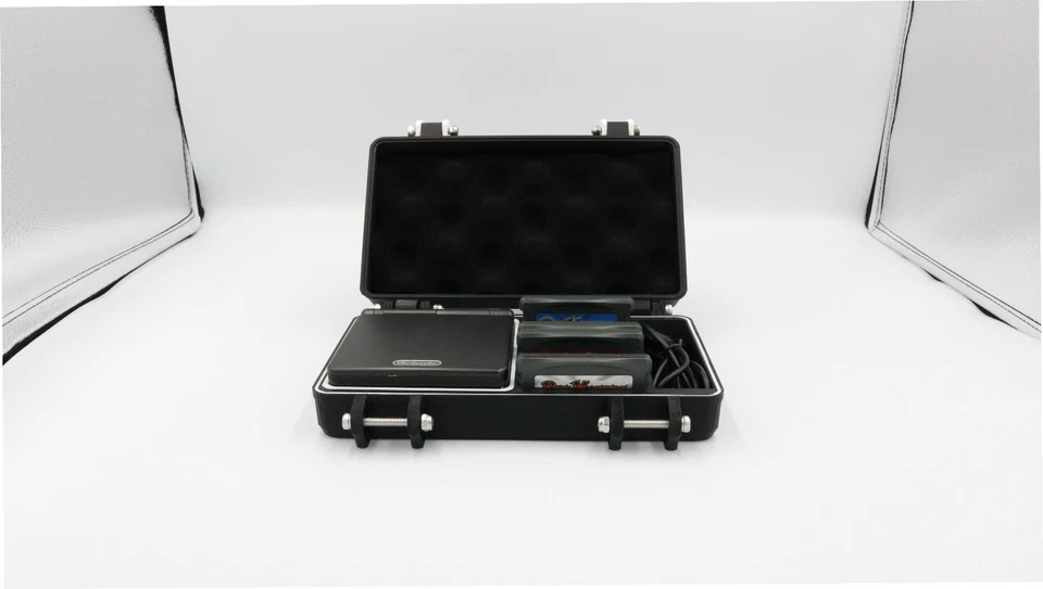 Rugged Protective Carrying Case for Game Boy Advance SP with TPU Cushion, O-ring - Image 2 of 4
