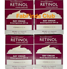 4x Skincare Cosmetics Retinol Day Cream SPF 20 Vitamin A C E 15 each box
