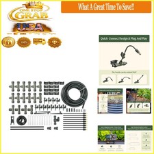 Garden Irrigation Kit for Raised Beds 25ft Drip Watering System Easy DIY Durable