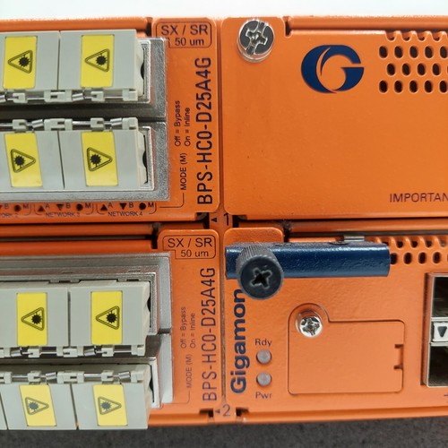 Gigamon GigaVUE-HC2 Net Appliance w/ 1x SMT-HC0-X16 w/ 2x BPS-HC0-D25A4G - Picture 7 of 9