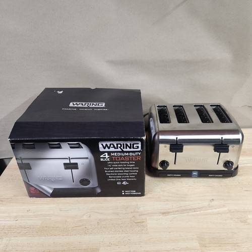 Waring WCT708 Commercial 4 Slot Toaster – READ