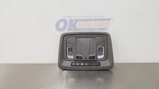 20 CHEVY SILVERADO 1500 LT OVERHEAD ROOF CONSOLE GRAY