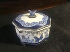 Flights of Fancy Blue Willow Music Box " What a Wonderful World Bradford Exchan — photo 1