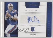 2016 Panini Prime Signatures Prospects 168/199 Jeff Driskel #225 Auto 7l6