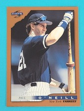 1996 Score Dugout Collection #21 Paul O'Neill New York Yankees Baseball Card W2