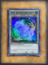 Yugioh Dual Avatar Spirit Token OP14-EN026 Super Rare NM