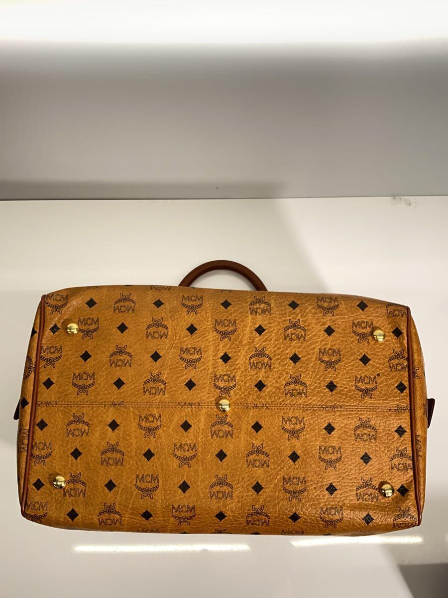MCM Boston bag leather BRW allover pattern from Japan | eBay