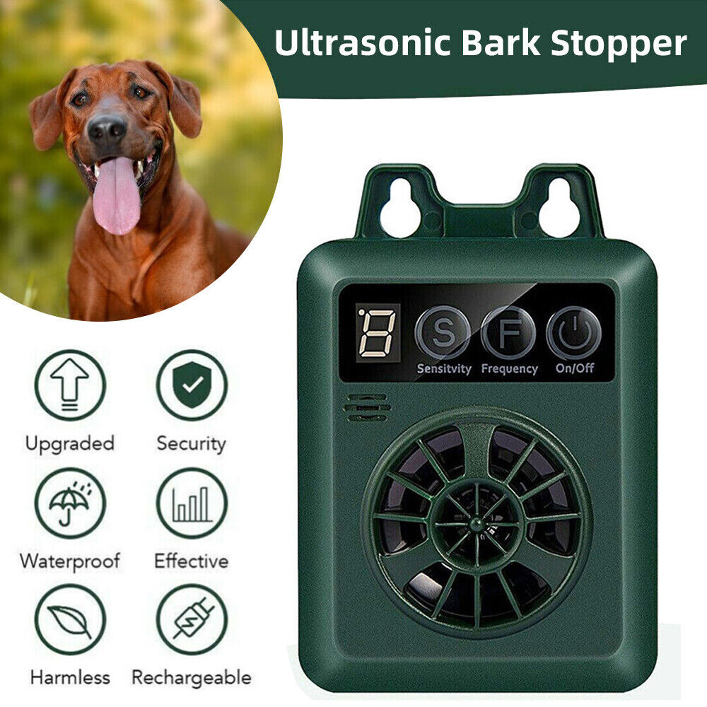 Ultrasonic Bark Deterrent Dog Silencer For Neighbors Dogs Dog