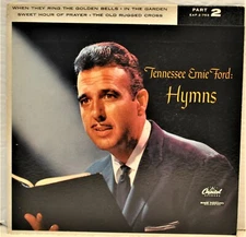 TENNESSEE ERNIE FORD "Spiritual Hymns Part 2"Extended Play45RPM Capitol EAP2-756