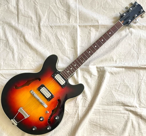 KAPA 500 Series Thinline ES-335 Style Semi-Acoustic Guitar MIJ? USA? ca. 1969