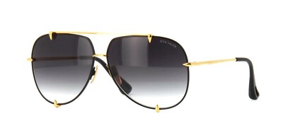 Dita TALON Black 18K Gold/Grey To Clear Gradient (A-BLK-GLD) Sunglasses