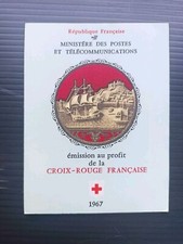 Timbre France Carnet Croix Rouge 1967** LUXE YT C2016 Red cross / 3
