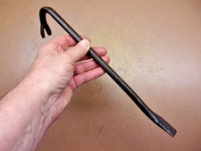 Vintage Lightweight 13 Oz. Wrecking Bar 13" Crow Bar Demo Bar Pry Bar Unbranded