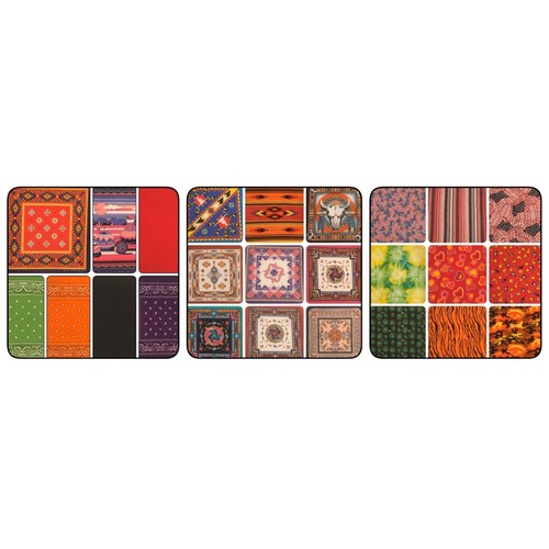 Mascarilla Bandanna Varios Suroeste Paisley Patriótica Sólida Tie Dye Dibujos Animados - Imagen 1 de 29