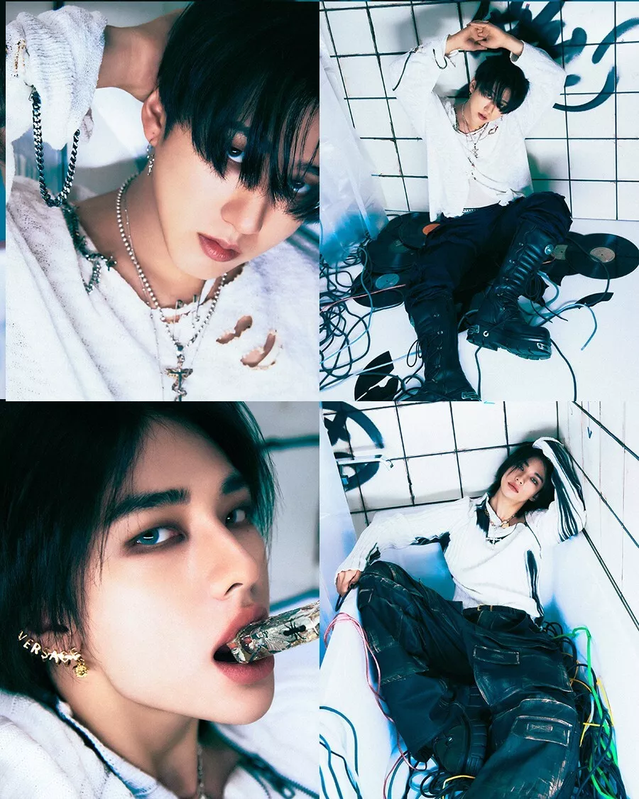 STRAY KIDS 樂/ROCK STAR Album POST CARD 8 Ver SET/8CD+8Card