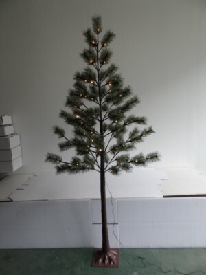 JINGLES 1,8 M GEFRORENE KIEFER 96 WW STATISCHE LEDS WEIHNACHTSDEKO