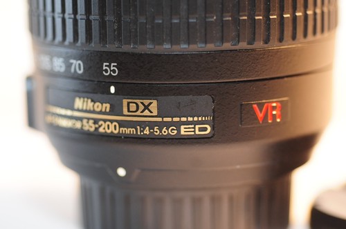 Nikon DX AF-S Nikkor 55-200mm G ED lens READ NO VR for D3400 D5600 D7200 D7500 - Picture 2 of 7