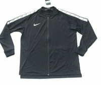 Herren Jacke Trainingsjacke Sportjacke Freizeit Nike Schwarz Dry Fit Gr. Xl Neu