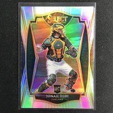 2021 Select JONAH HEIM Premier Level Rookie Silver Holo #134