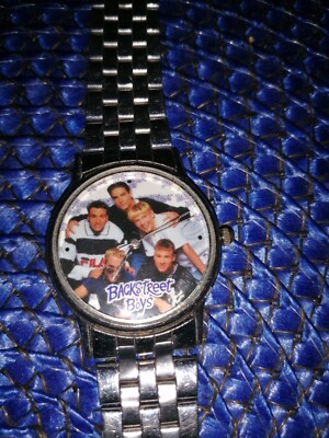 Anker Armbanduhr mit  BOY BAND BACKSTEET BOYS Motiv siehe Bilder mit Taschenbuc