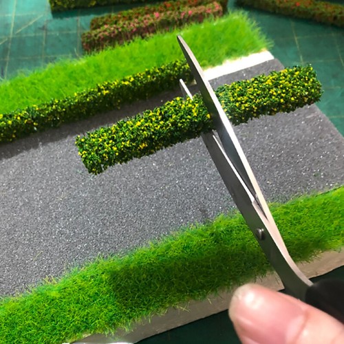 4/8/16pcs Long Shrub Strips Grasses 3.94"HO/OO Scale Fence Garden Outdoor Plant - Picture 4 of 34
