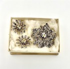 Coro Brooch Earrings Vintage In Original Box — photo 2