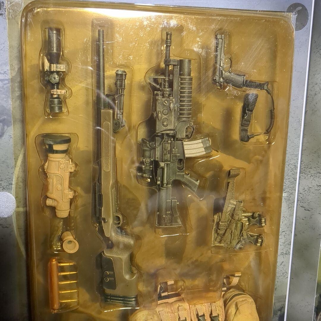 1/6 12インチU.S.M.C. Sniper Operation Iraqi 1:6 Hot Toys USMC Operation Iraqi Freedom Sniper Male