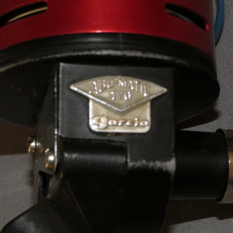 Moulinet Ancien Abu Garcia Abu Matic 170c Spin Cast - Vendu En L'état (Vintage)