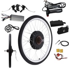 Kit trasformazione bici elettrica 26" motore posteriore ebike kit conversione ruota posteriore 1KW 48V