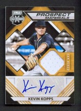 2021 Elite AUTOGRAPH Jersey KEVIN KOPPS Arkansas RAZORBACKS San Diego PADRES