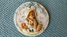 CHERISHED TEDDIES "CHARITY" HANGING PLATE, 1994