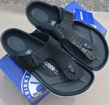 birkenstock croco black