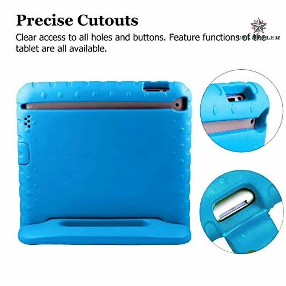 NEW AVAWO kids Shock Proof Case for Apple generation Tablet blue A1133-A in wrap - Image 3 of 4