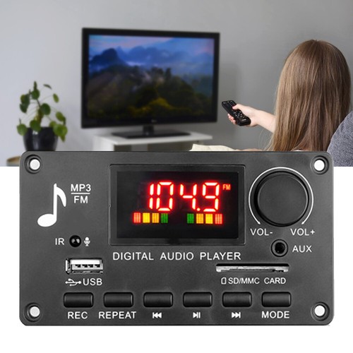 2*40W Module Car Amplifier Bluetooth 5.0 Decoder Board Music Player MP3 Radio - Picture 6 of 8