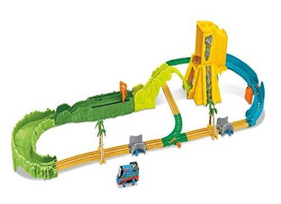 thomas & friends turbo jump jungle train set