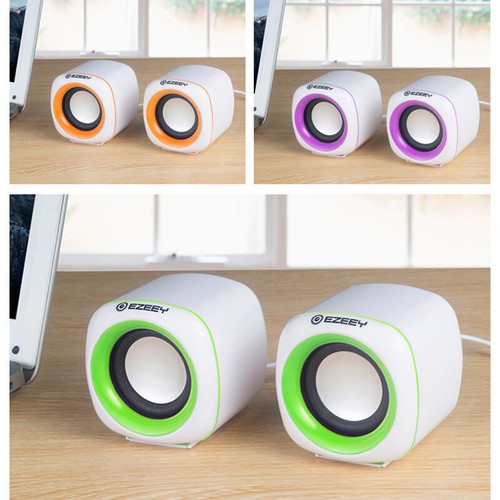 Hifi Mini Desktop Wired USB Computer Dual Speakers For Laptop PC Suround Stereo - Photo 12/20