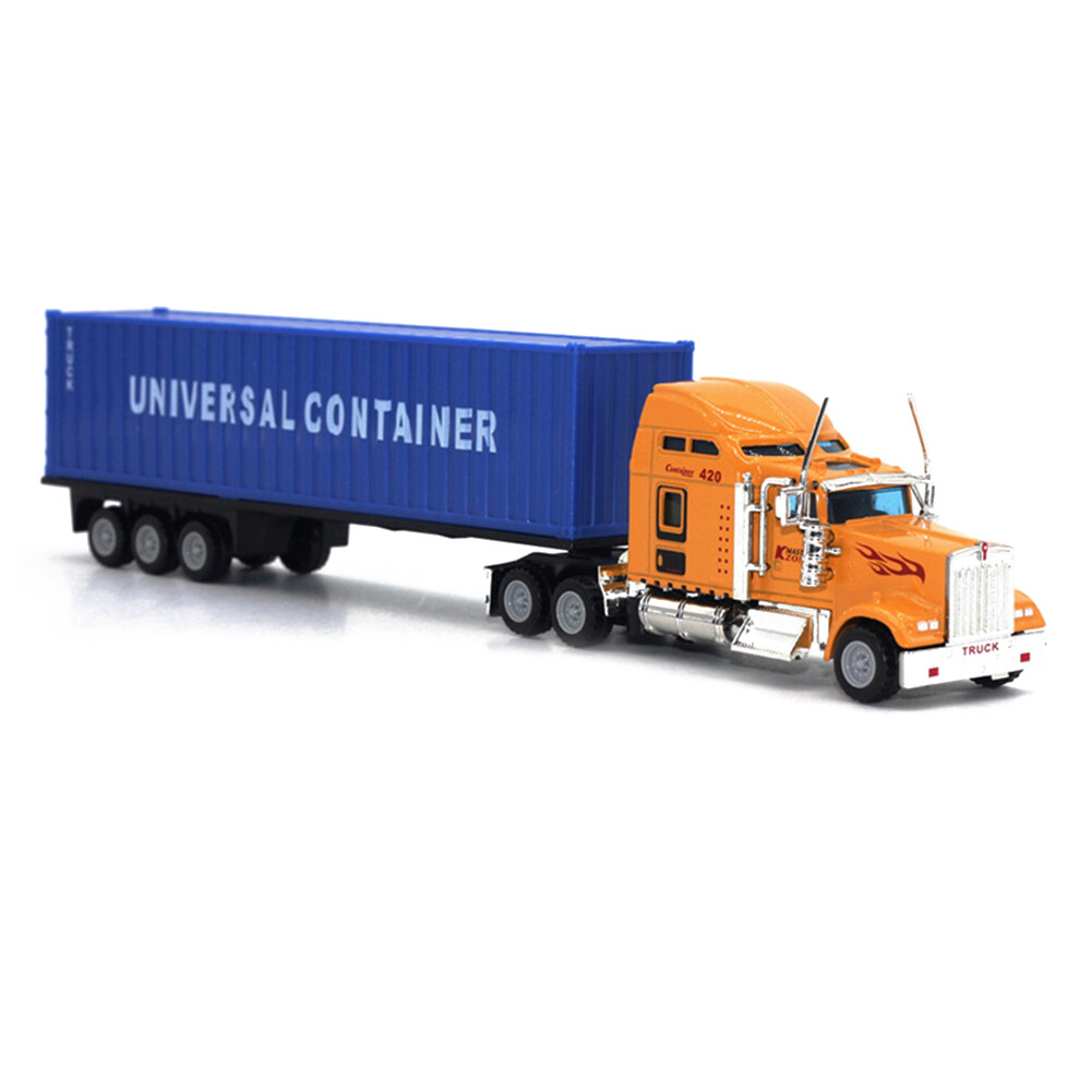 165 Diecast Simulation Alloy Car Truck Kid Toys (Container Truck 1) eBay
