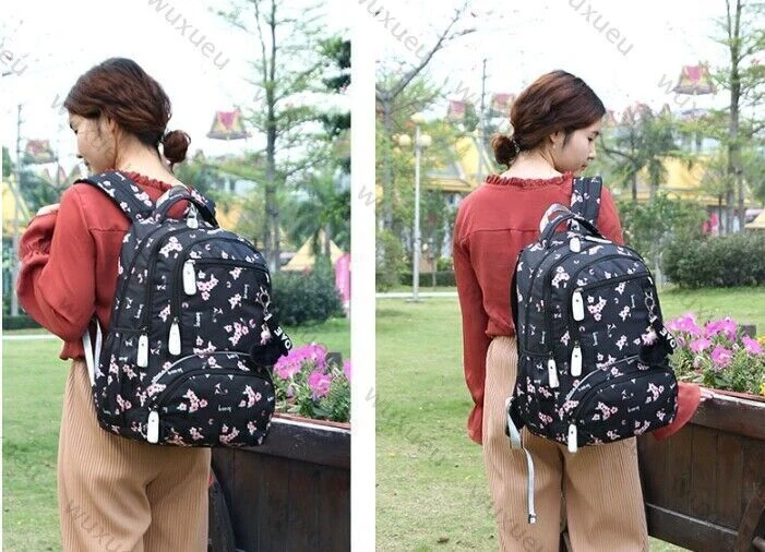 Kinder Mädchen Schulrucksack Schultaschen Schultasche Schultasche Kapazität Ruck - Bild 2 von 4