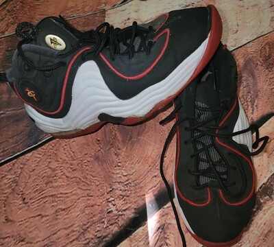 Nike Air Penny 2 Gs Miami Heat Boys Shoes 6Y 6 YOUTH guc