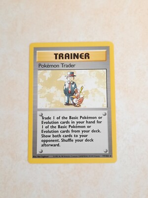 Pokmon Trader 77/102 Base Set Trainer -Rare- Pokmon Card. | eBay Pokmon Trader 77/102 Base Set Trainer -Rare- Pokmon Card. | eBay