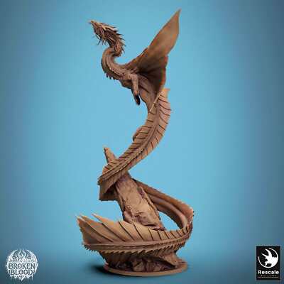 Dragon Gold Dragon Tabletop Miniature | Qumi