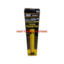 Neu Anti Diebstahl Sicherheit Quadratisch Klappbar Einfahrt Pfosten Integral Top Lock 9732